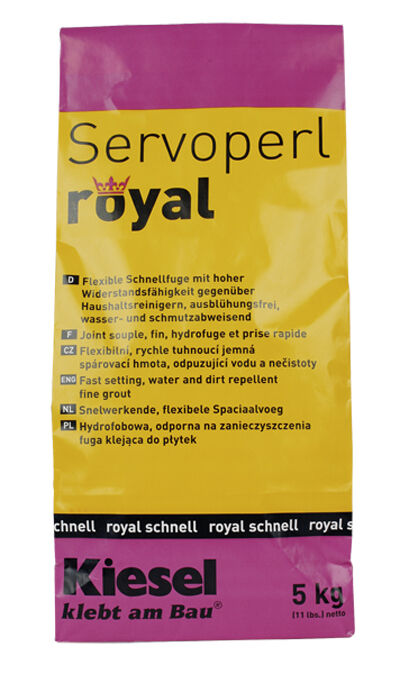 Servoperl Royal mittelgrau 5kg